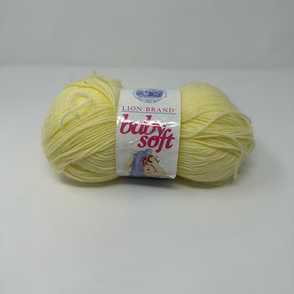 Lion Brand Yarns Baby Soft Medium Worsted Yarn 7 oz Acrylic