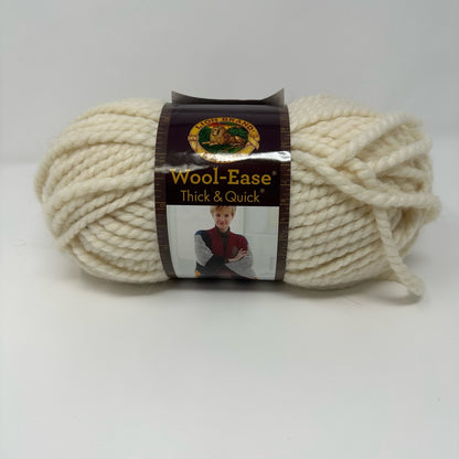 Lion Brand Yarns Wool Ease Thick & Quick Super Bulky Yarn