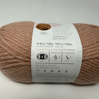 Rosewater Acrylic Wool Blend Yarn: Hue + Me