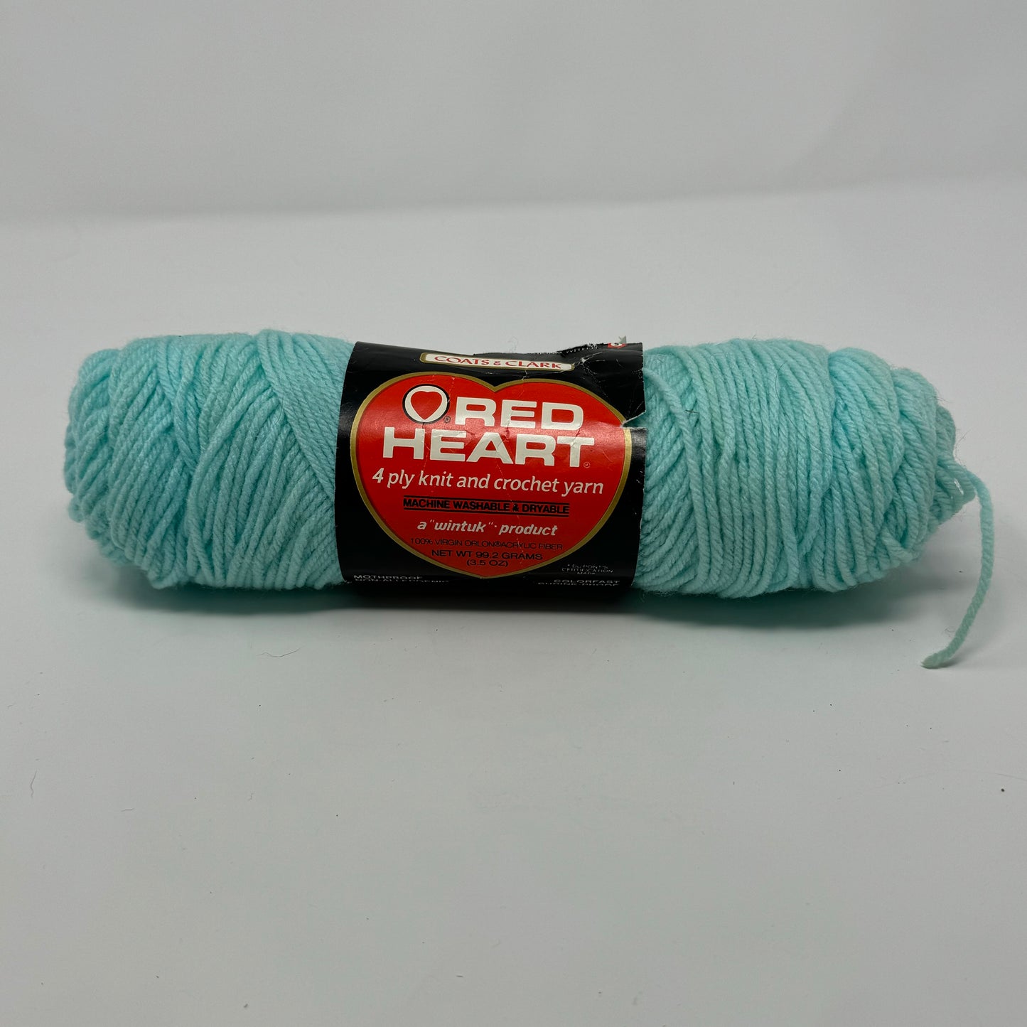 Vintage Red Heart Yarn Acrylic Medium Sport Weight Wintuk 1.5 - 4 oz