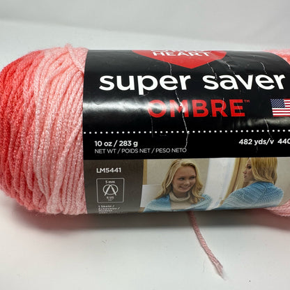 Red Heart Jumbo Yarn 10 oz