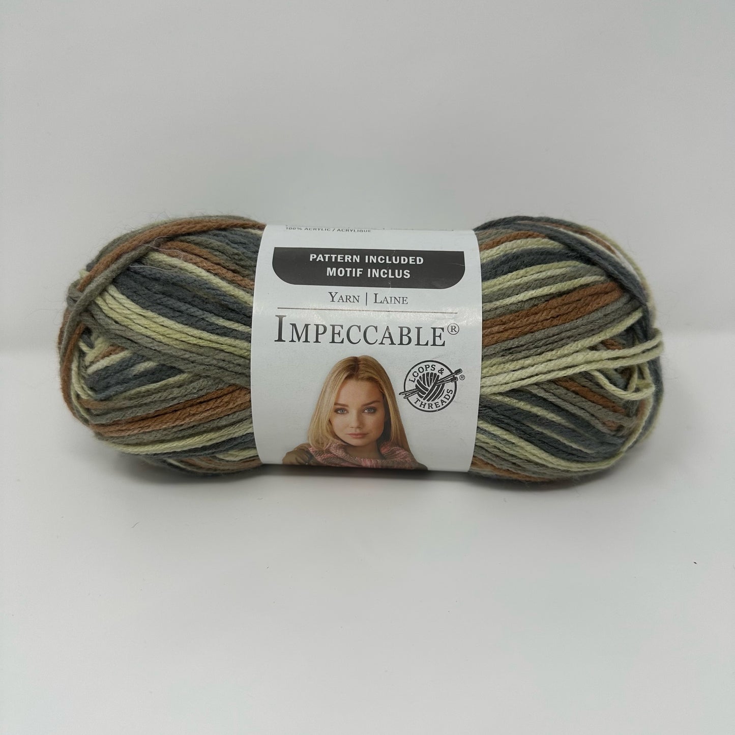 Loops and Threads Yarn IMPECCABLE 285 Yards Medium Acrylic 285 Yds 4.5 oz