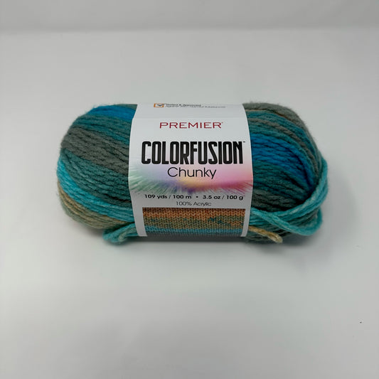 Premier Yarns Chunky Yarn Color Fusion Maui