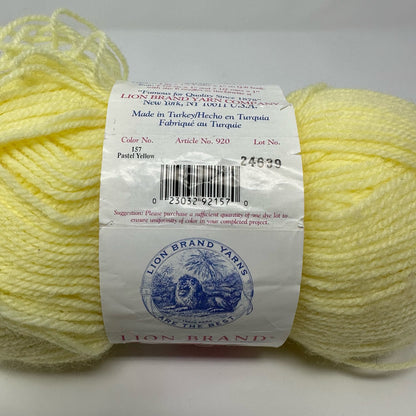 Lion Brand Yarns Baby Soft Medium Worsted Yarn 7 oz Acrylic