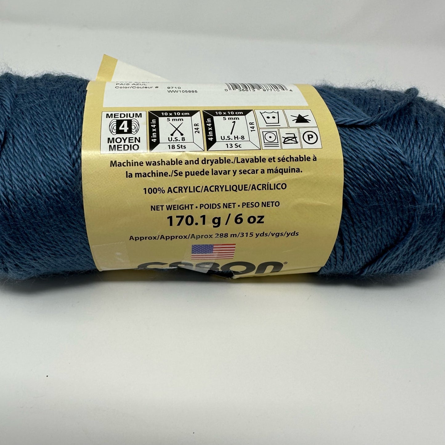 Caron Simply Soft Acrylic Worsted Weight Yarn