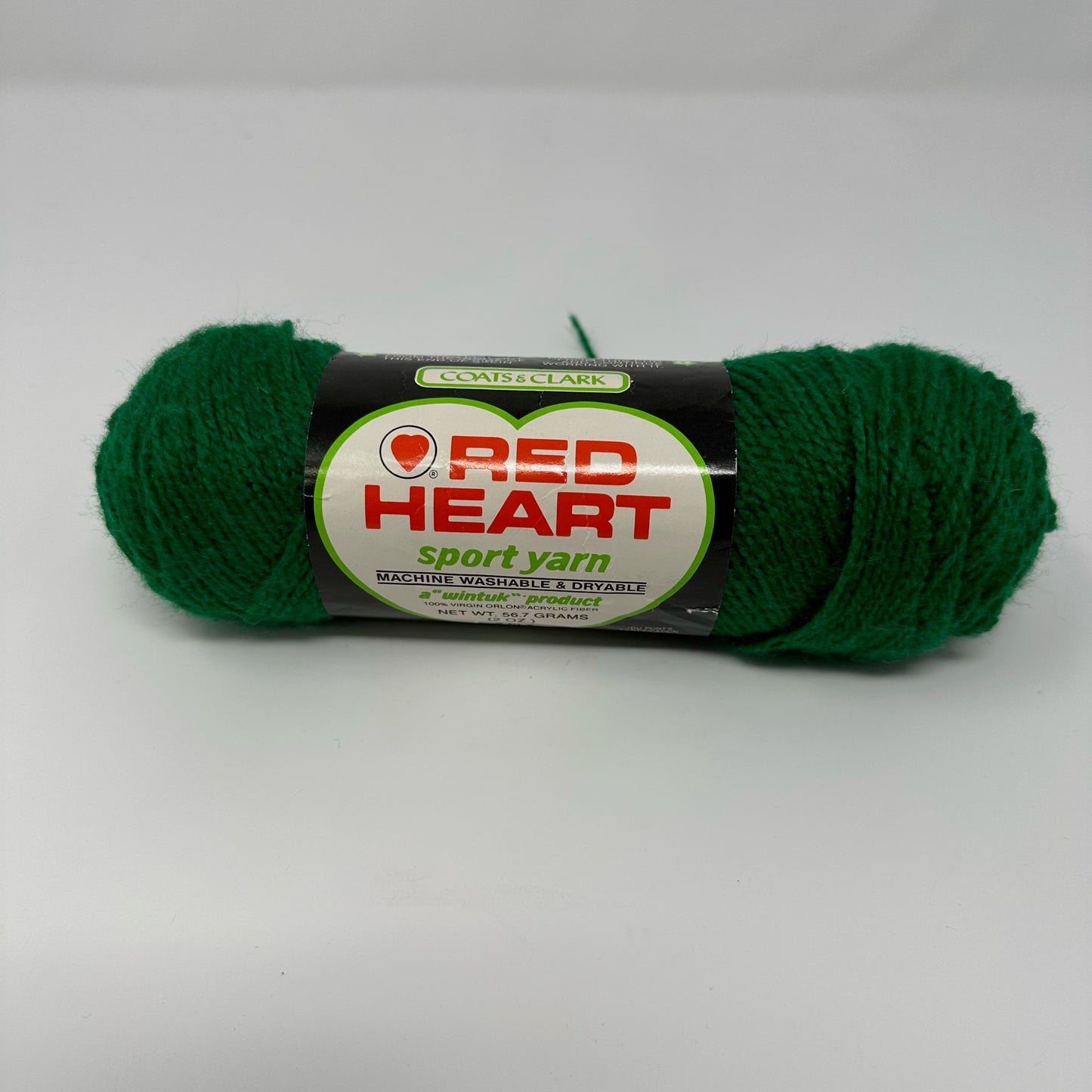 Vintage Red Heart Yarn Classic Medium Worsted Weight Wintuk Acrylic 3.5 oz