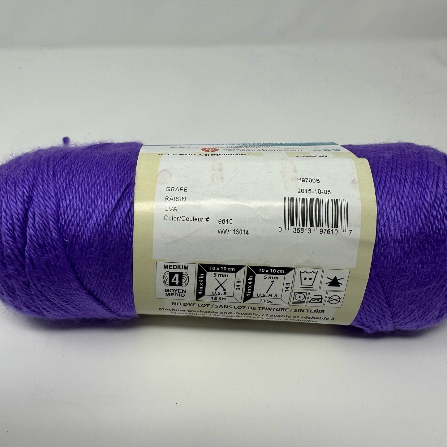 Caron Simply Soft Acrylic Worsted Weight Yarn