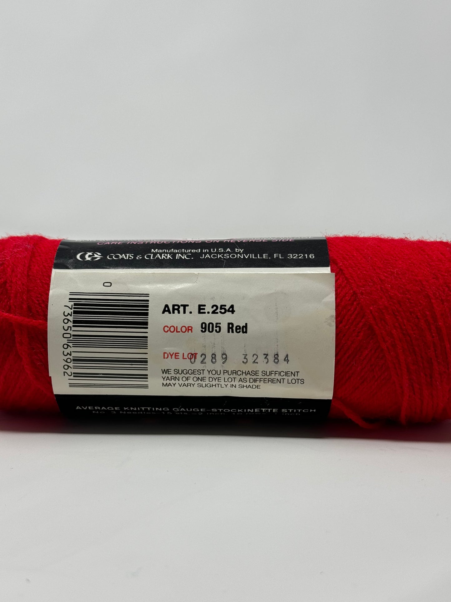 Vintage Red Heart Yarn Acrylic Medium Sport Weight Wintuk 1.5 - 4 oz