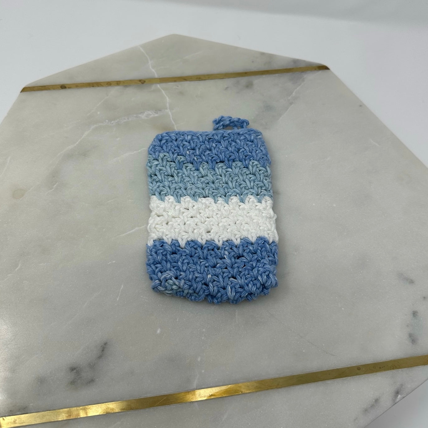 Crochet Soap Saver Scrubbie Washcloth