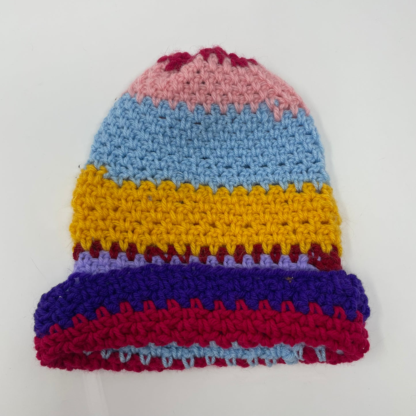 Winter Hat Beanie: Rainbow 2