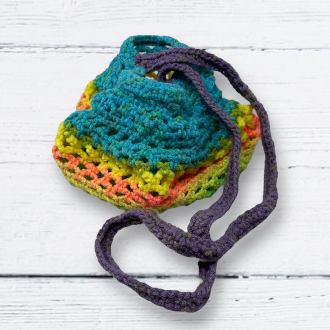 Boho Rainbow Mini Bag