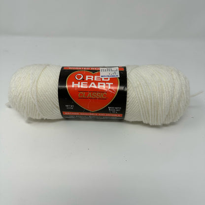 Vintage Red Heart Yarn Classic Medium Worsted Weight Wintuk Acrylic 3.5 oz