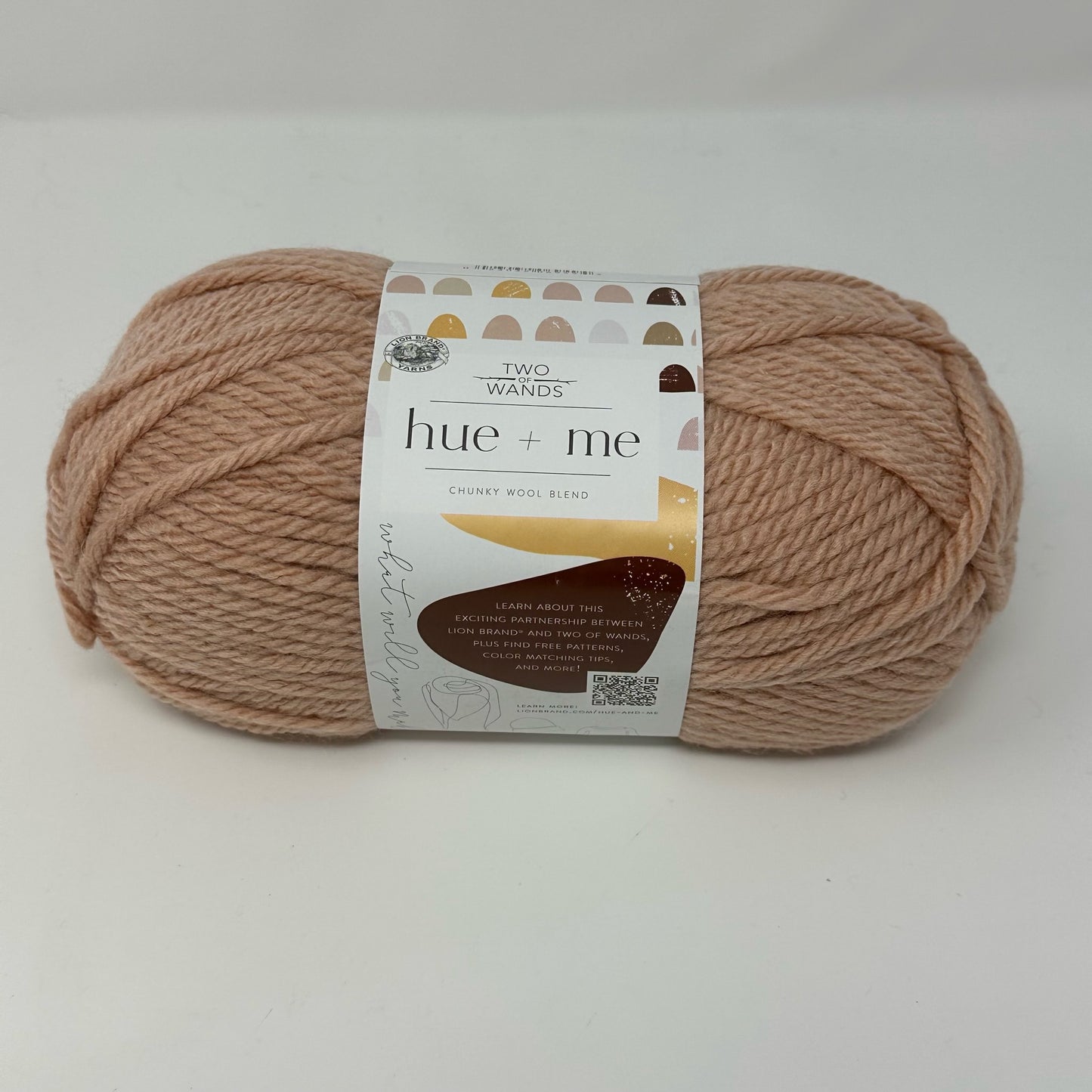Rosewater Acrylic Wool Blend Yarn: Hue + Me