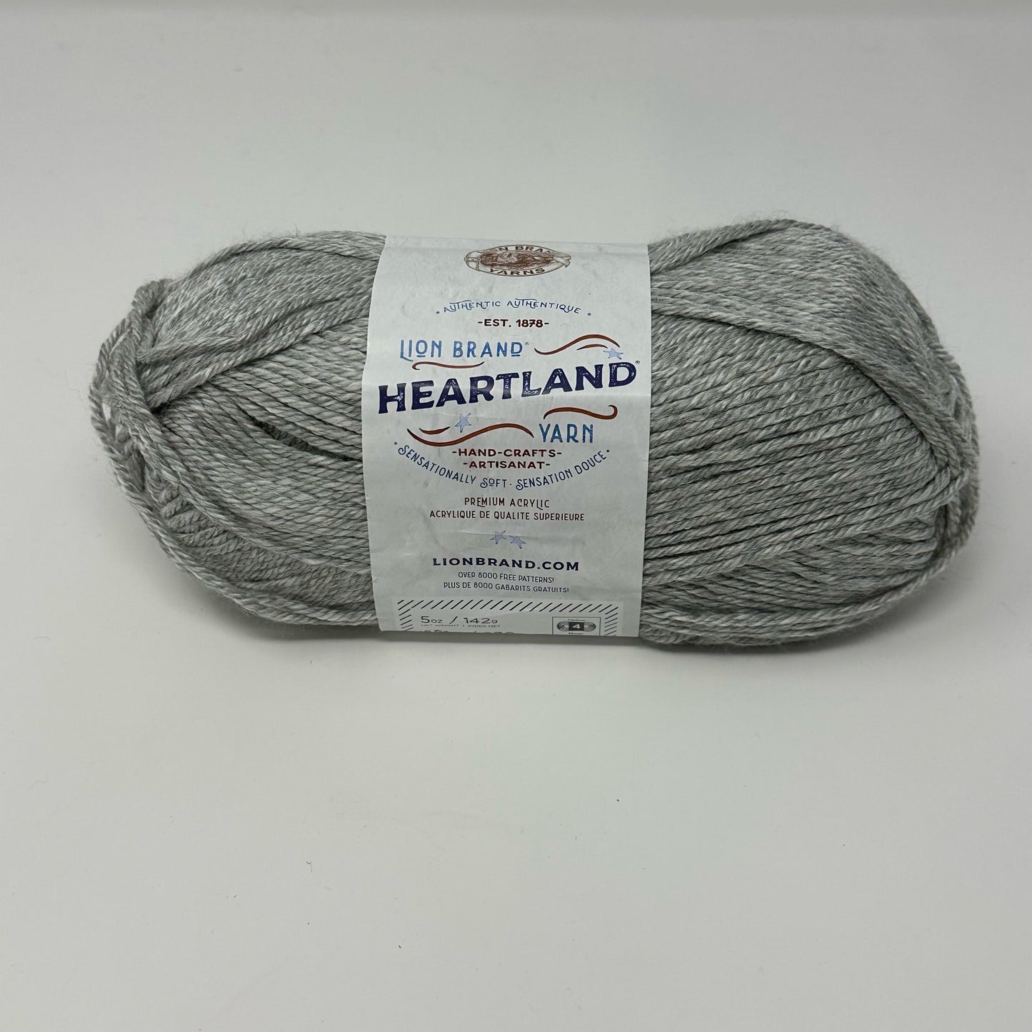 Lion Brand Yarns Heartland Medium Worsted Weight Yarn Acrylic 5 oz 251 yards