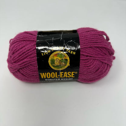 Lion Brand Yarns Wool Ease Medium Worsted Weight Yarn Acrylic 197 Yds 3 oz