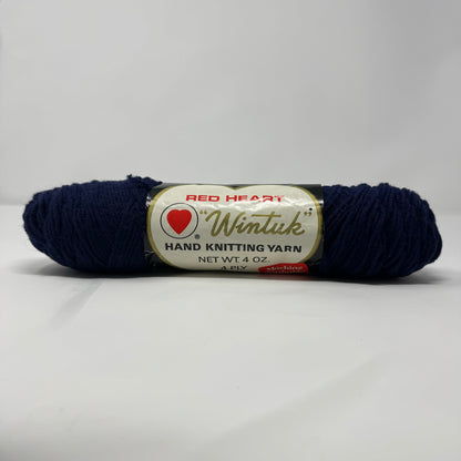 Vintage Red Heart Yarn Acrylic Medium Sport Weight Wintuk 1.5 - 4 oz