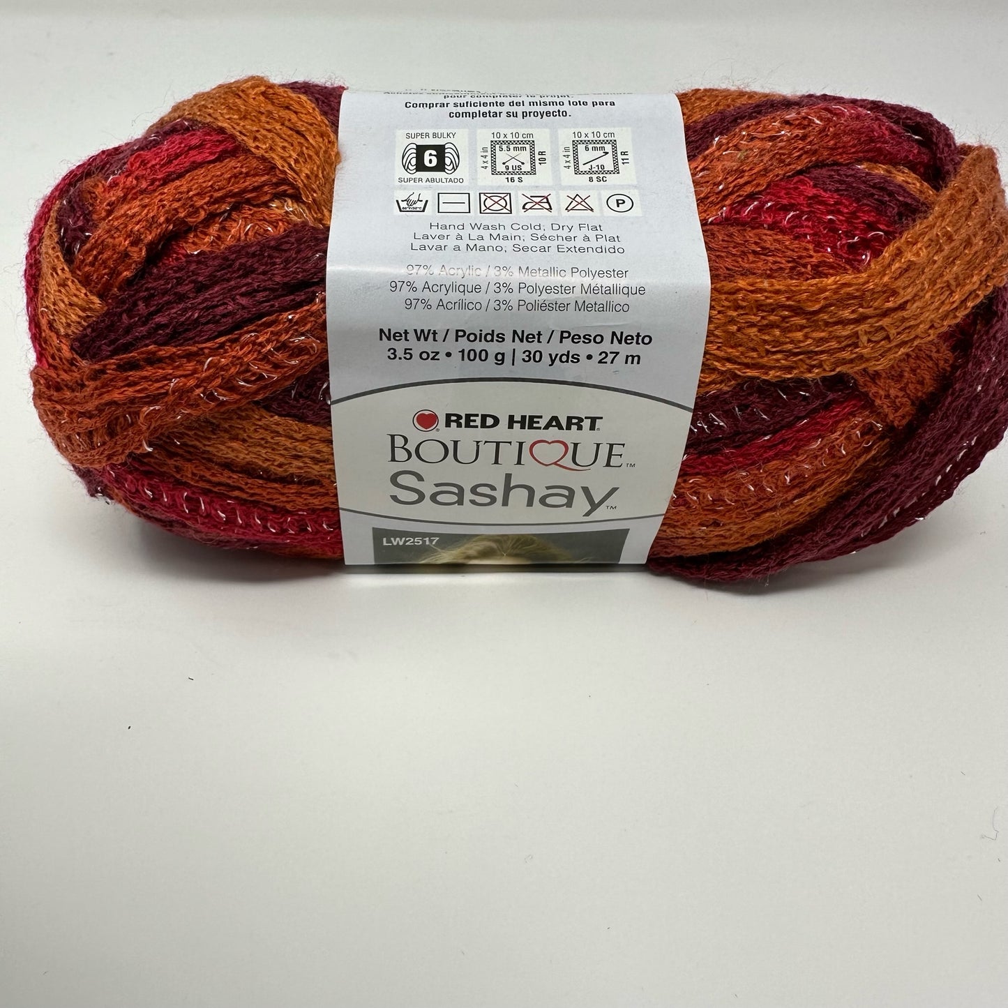 Red Heart Sashay Yarn