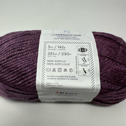 Lion Brand Yarns Heartland Medium Worsted Weight Yarn Acrylic 5 oz 251 yards