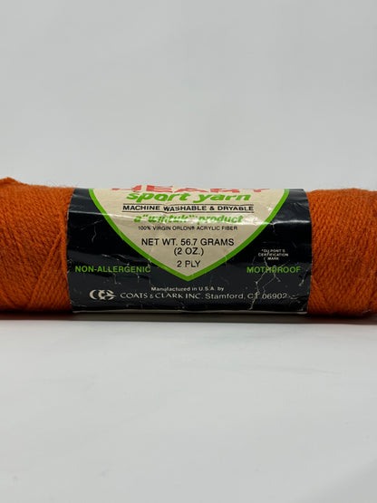 Vintage Red Heart Yarn Acrylic Medium Sport Weight Wintuk 1.5 - 4 oz