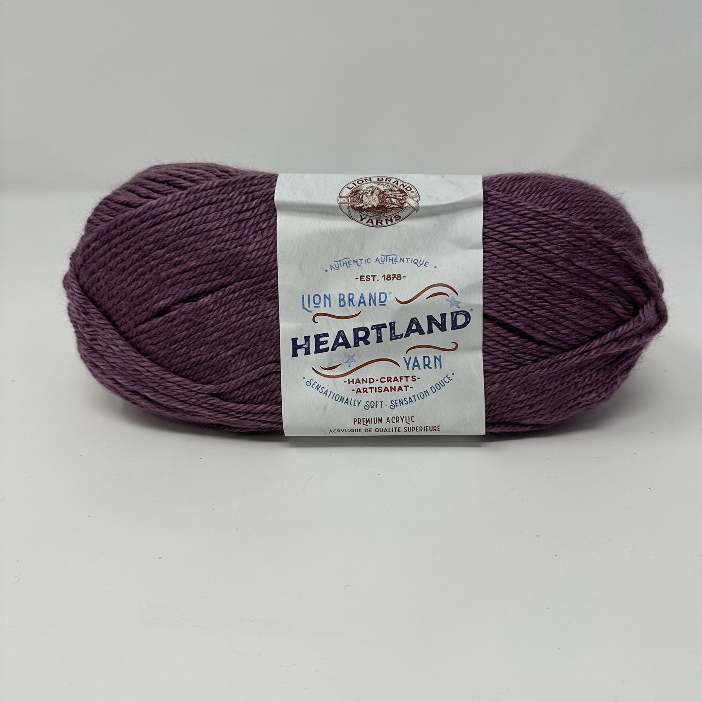 Lion Brand Yarns Heartland Medium Worsted Weight Yarn Acrylic 5 oz 251 yards