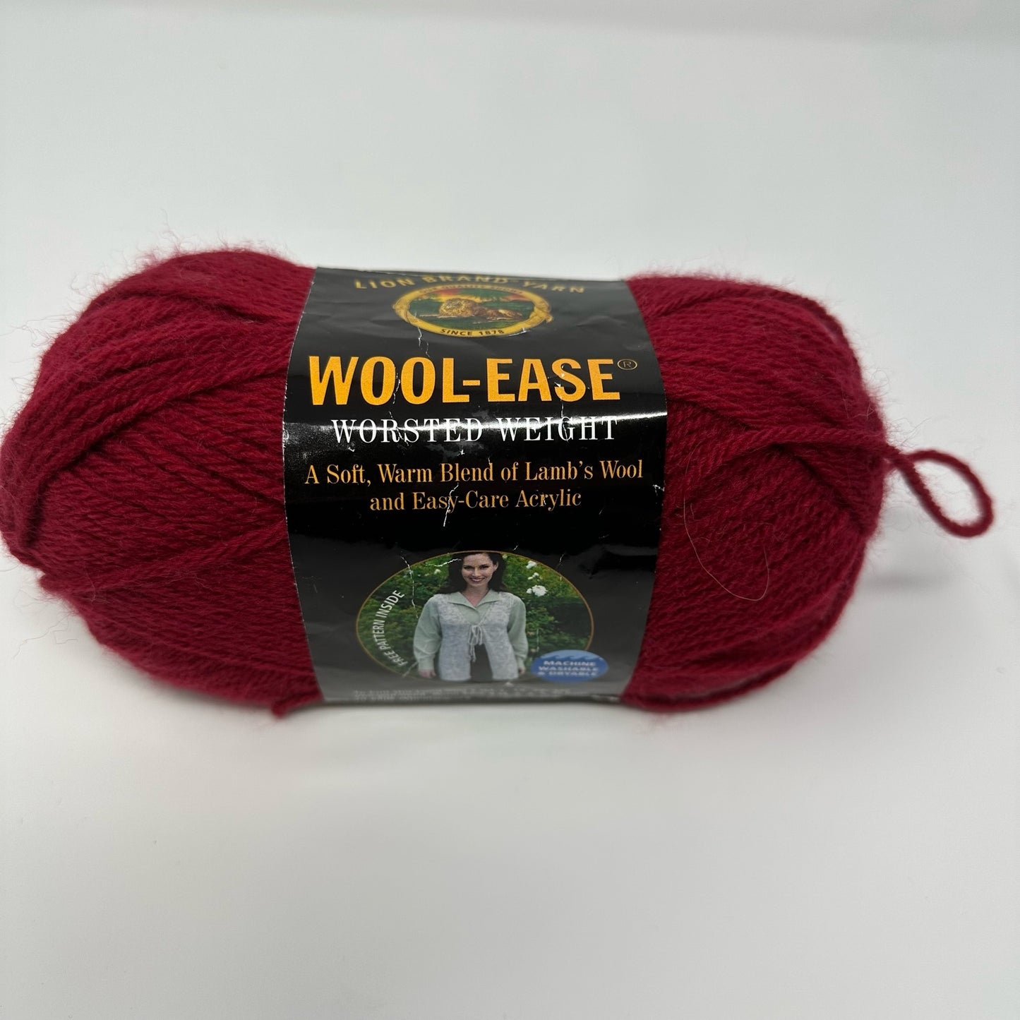 Lion Brand Yarns Wool Ease Medium Worsted Weight Yarn Acrylic 197 Yds 3 oz