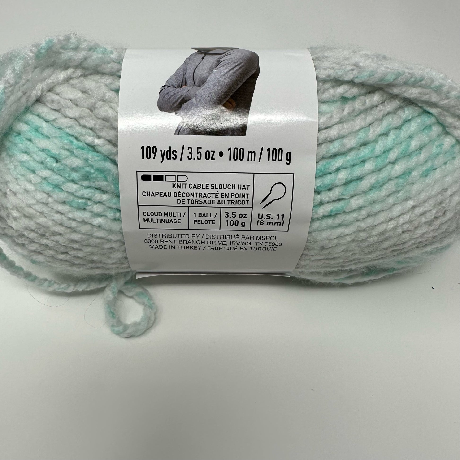 15 Pack: Charisma Sorbet Yarn by Loops & Threads, Size: 3.5, Silver
