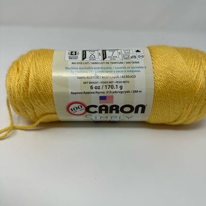 Caron Simply Soft Acrylic Worsted Weight Yarn