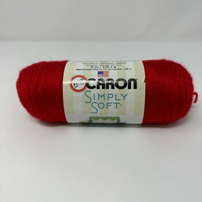 Caron Simply Soft Acrylic Worsted Weight Yarn