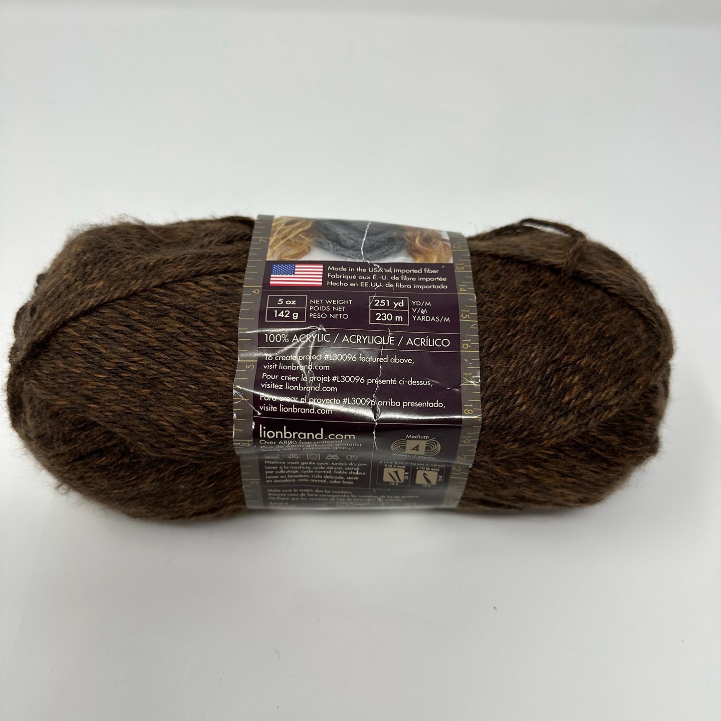 Lion Brand Yarns Heartland Medium Worsted Weight Yarn Acrylic 5 oz 251 yards