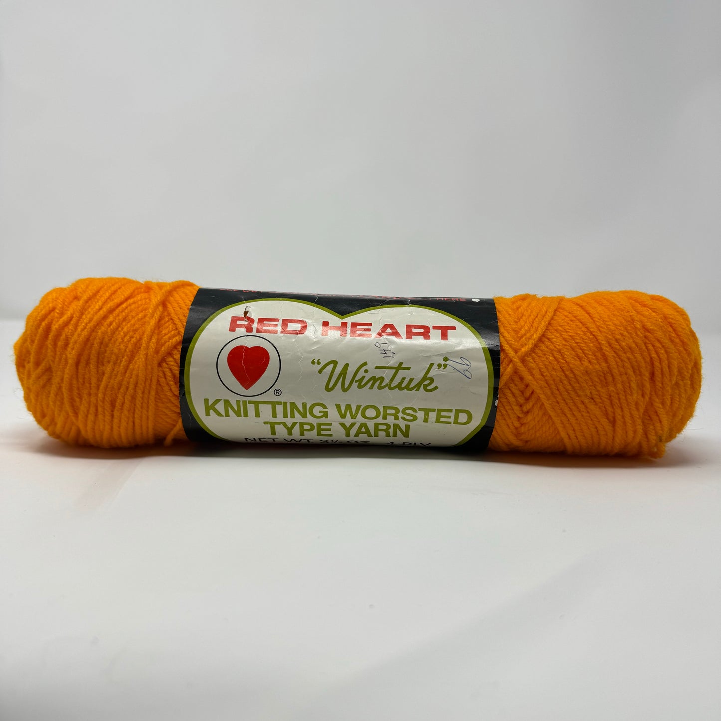 Vintage Red Heart Yarn Acrylic Medium Sport Weight Wintuk 1.5 - 4 oz