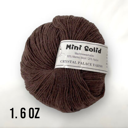 Mini Solid Brown Yarn: Crystal Palace