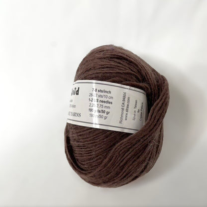 Mini Solid Brown Yarn: Crystal Palace